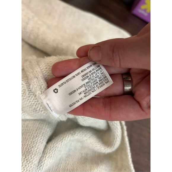 Ava & Viv Gray Embroidered Floral Sweater Size 4XL - Picture 5 of 9